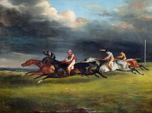 Das Epsom Derby, 1821